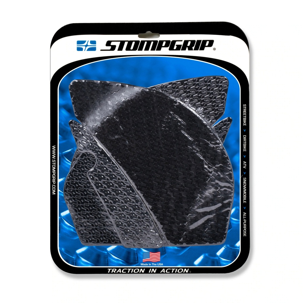 [STG55-14-0034B] StompGrip Icon Streetbike Black Traction Kit
