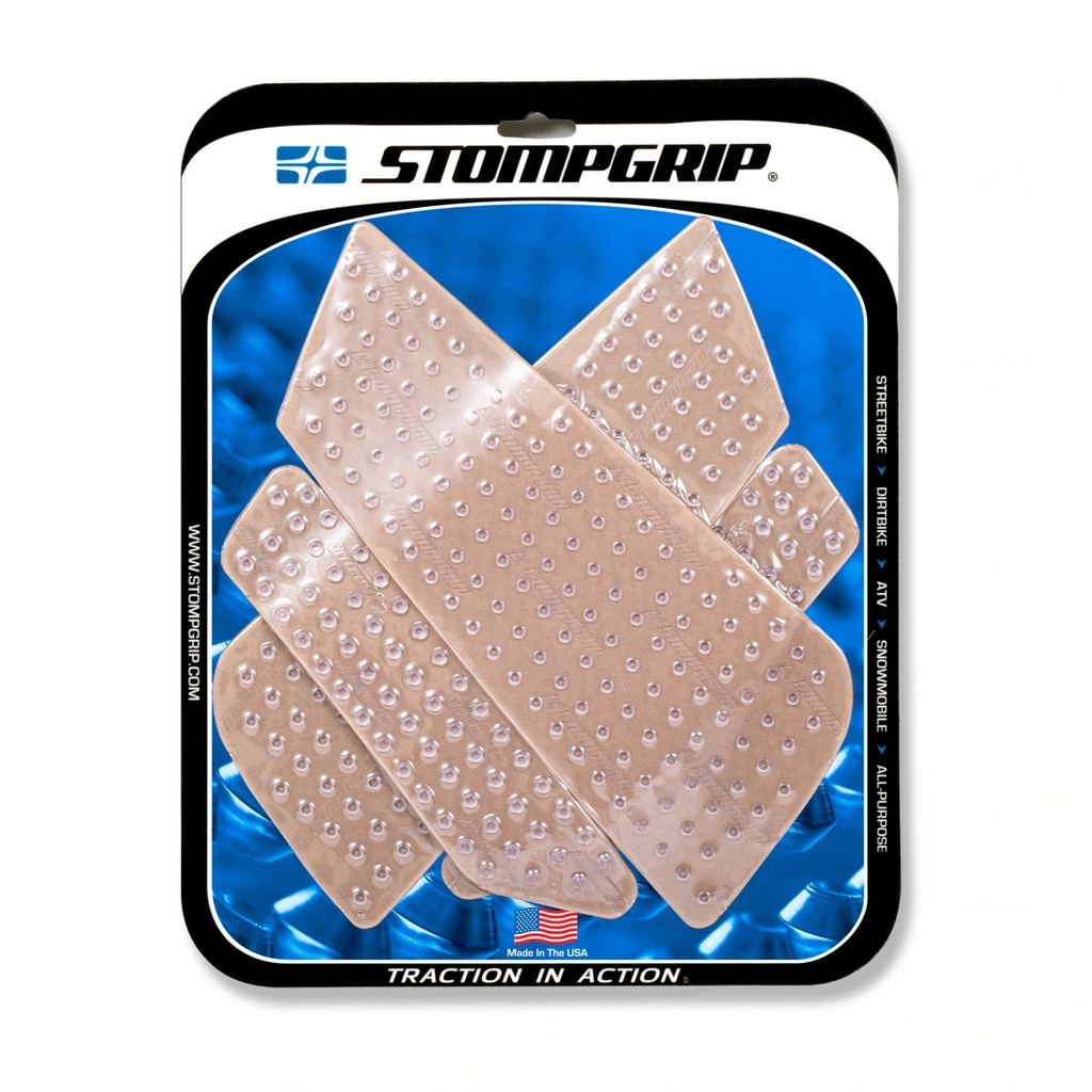 StompGrip Volcano Streetbike Clear Traction Kit