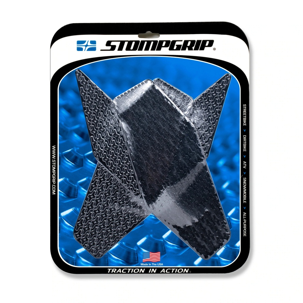 [STG55-14-0010B] StompGrip Icon Streetbike Black Traction Kit