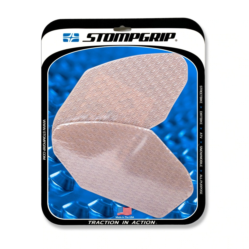 [STG55-14-0140C] StompGrip Icon Streetbike Clear Traction Kit