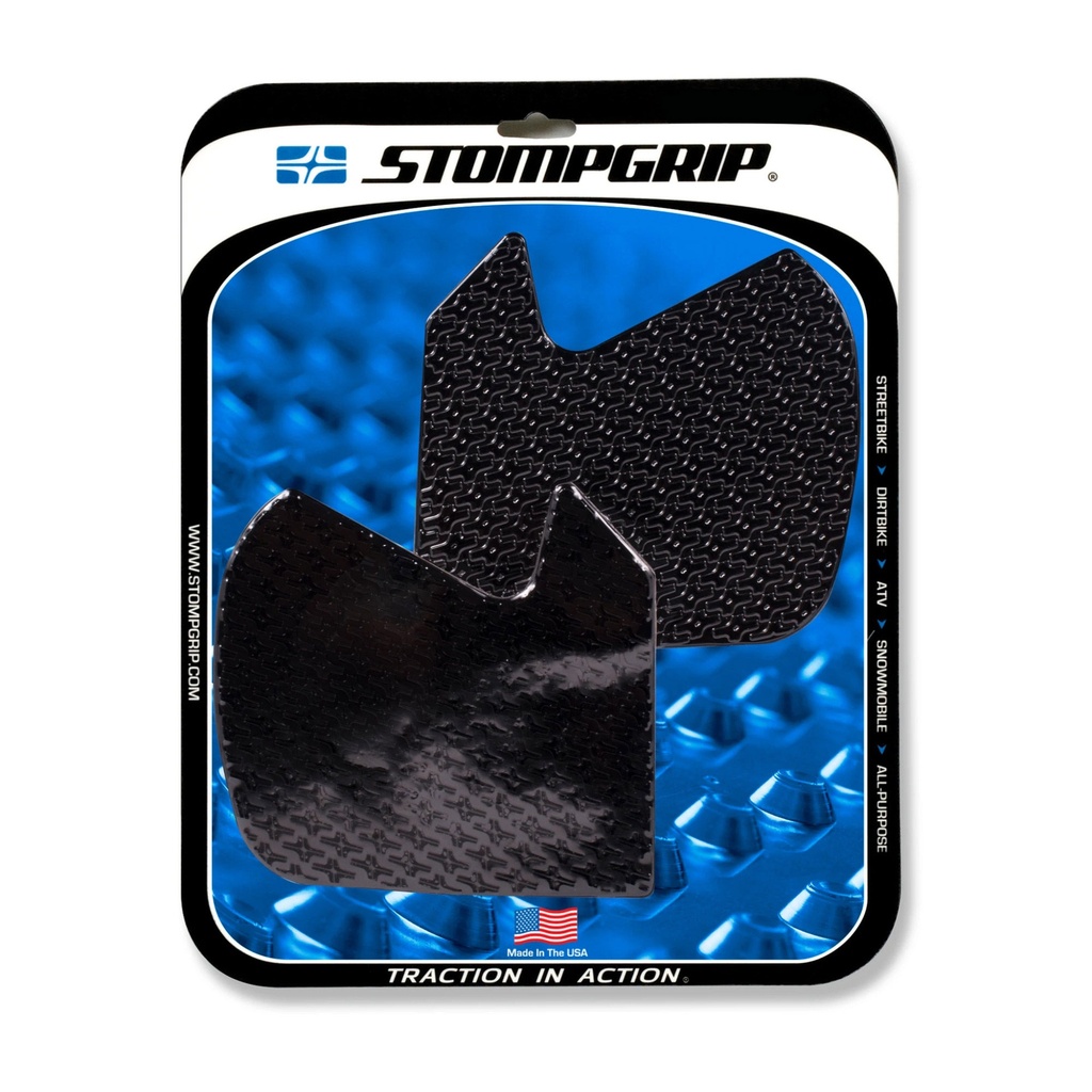 [STG55-14-0154B] StompGrip Icon Streetbike Black Traction Kit