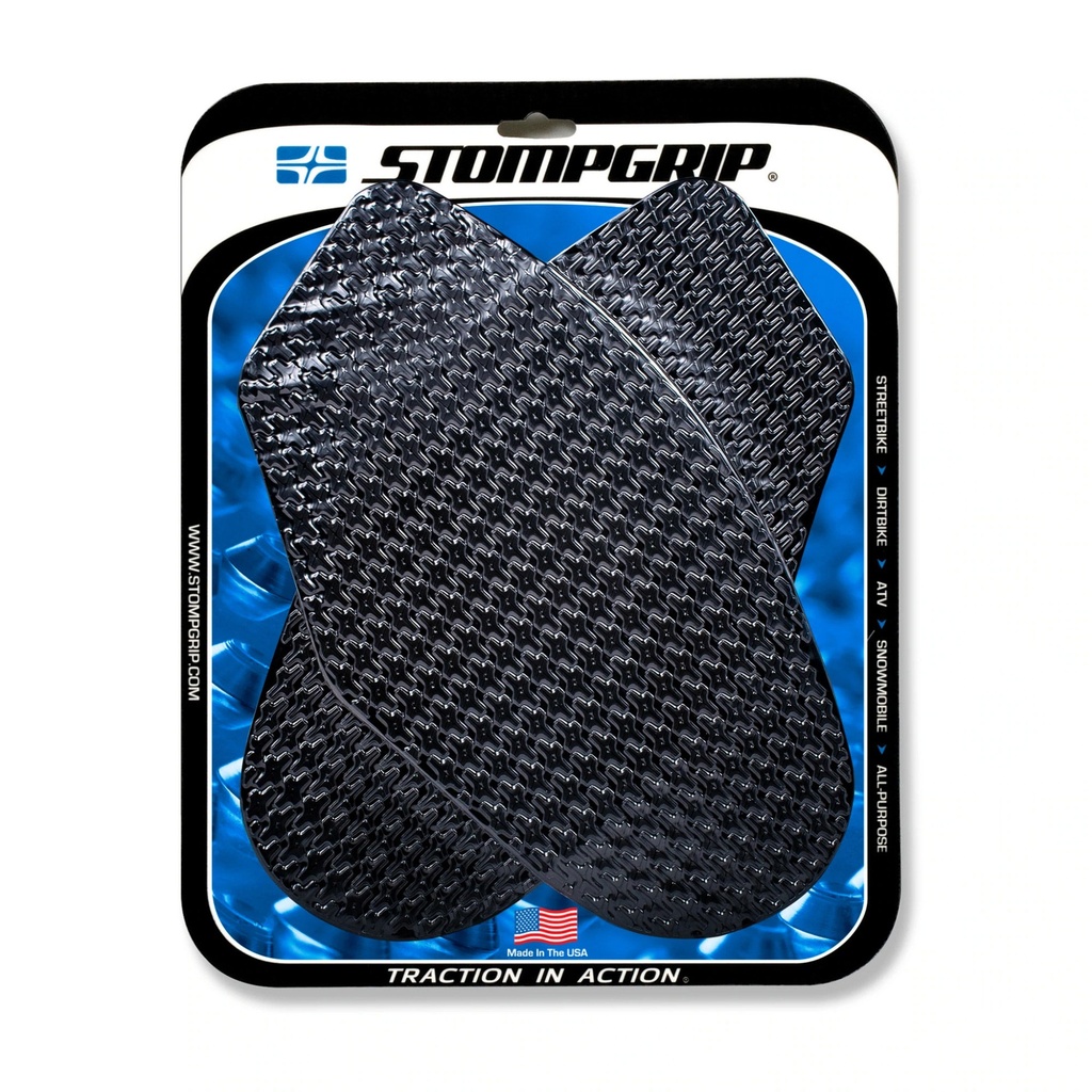 [STG55-14-0049B] StompGrip Icon Streetbike Black Traction Kit