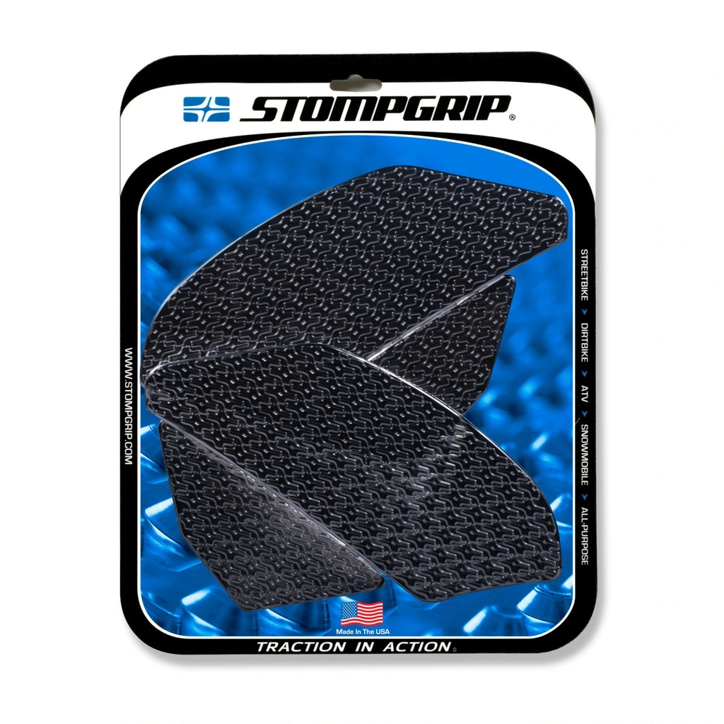 [STG55-14-0007B] StompGrip Icon Streetbike Black Traction Kit