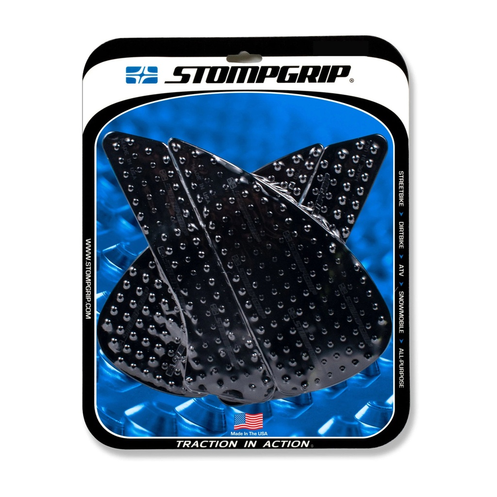 StompGrip Volcano Streetbike Black Traction Kit