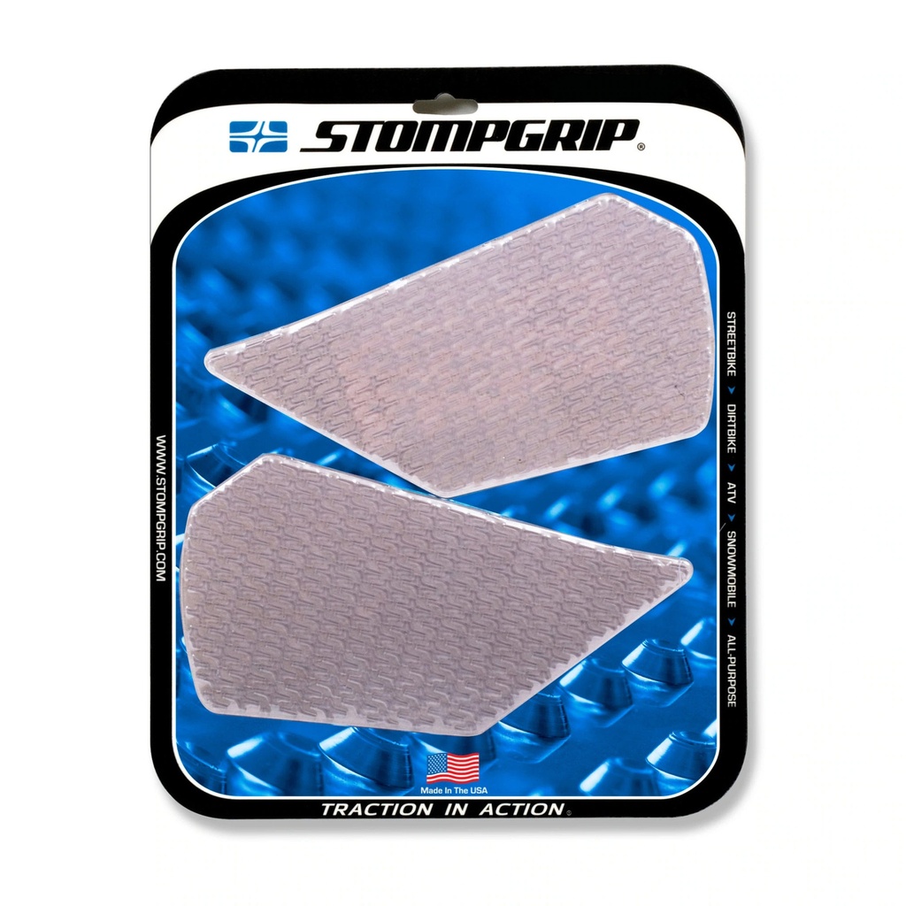 [STG55-14-0102C] StompGrip Icon Streetbike Clear Traction Kit