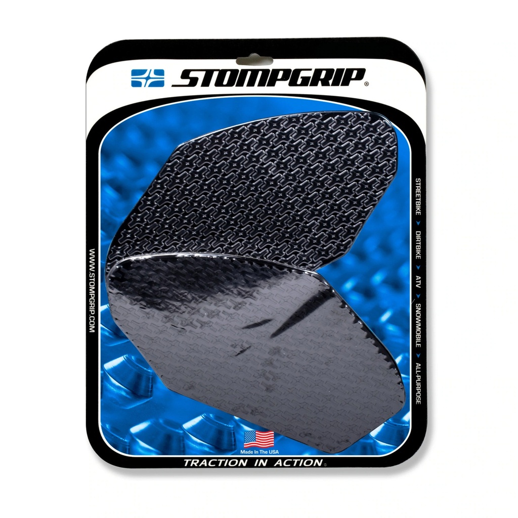 [STG55-14-0140B] StompGrip Icon Streetbike Black Traction Kit