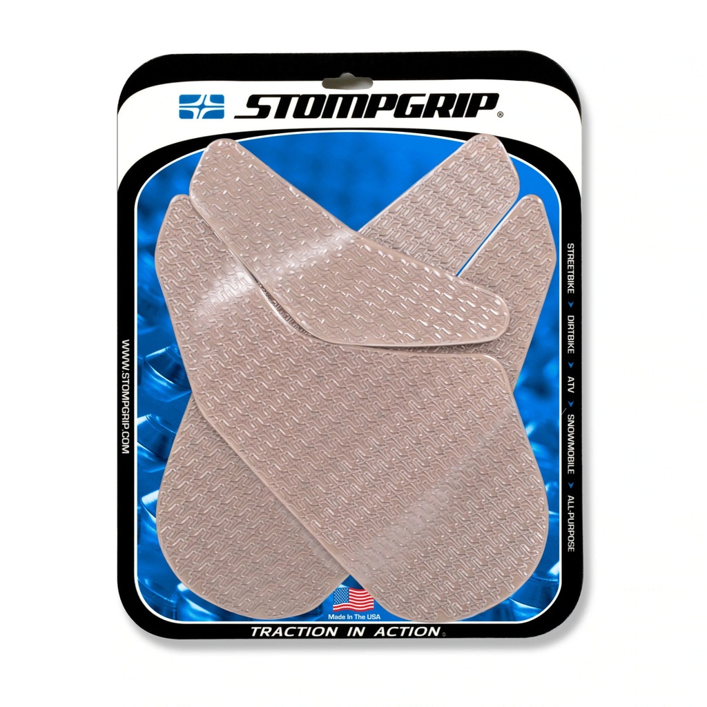 [STG55-14-0016C] StompGrip Icon Streetbike Clear Traction Kit