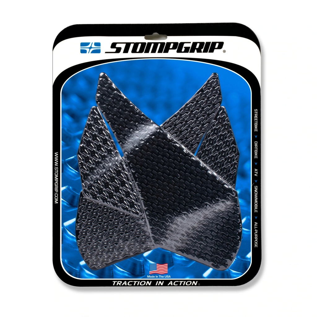 [STG55-14-0113B] StompGrip Icon Streetbike Black Traction Kit