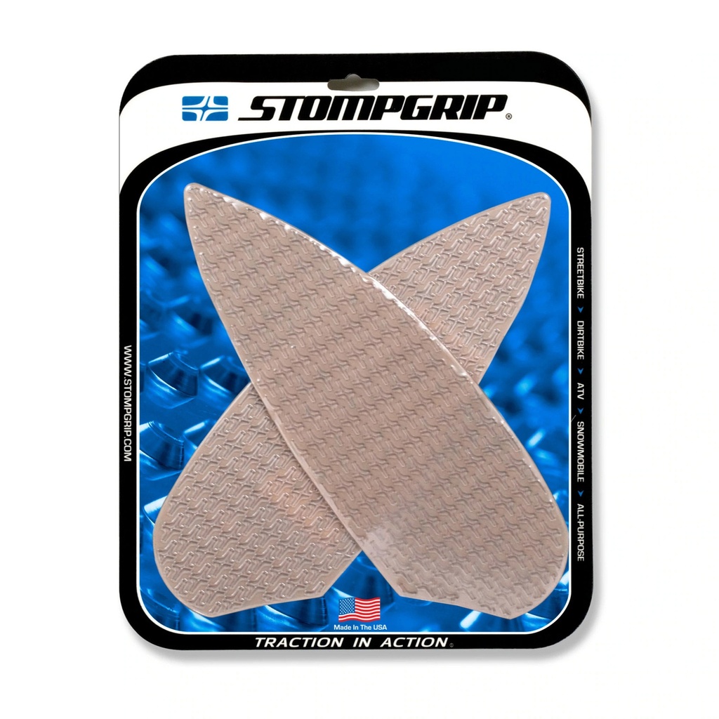 [STG55-14-0165C] StompGrip Icon Streetbike Clear Traction Kit