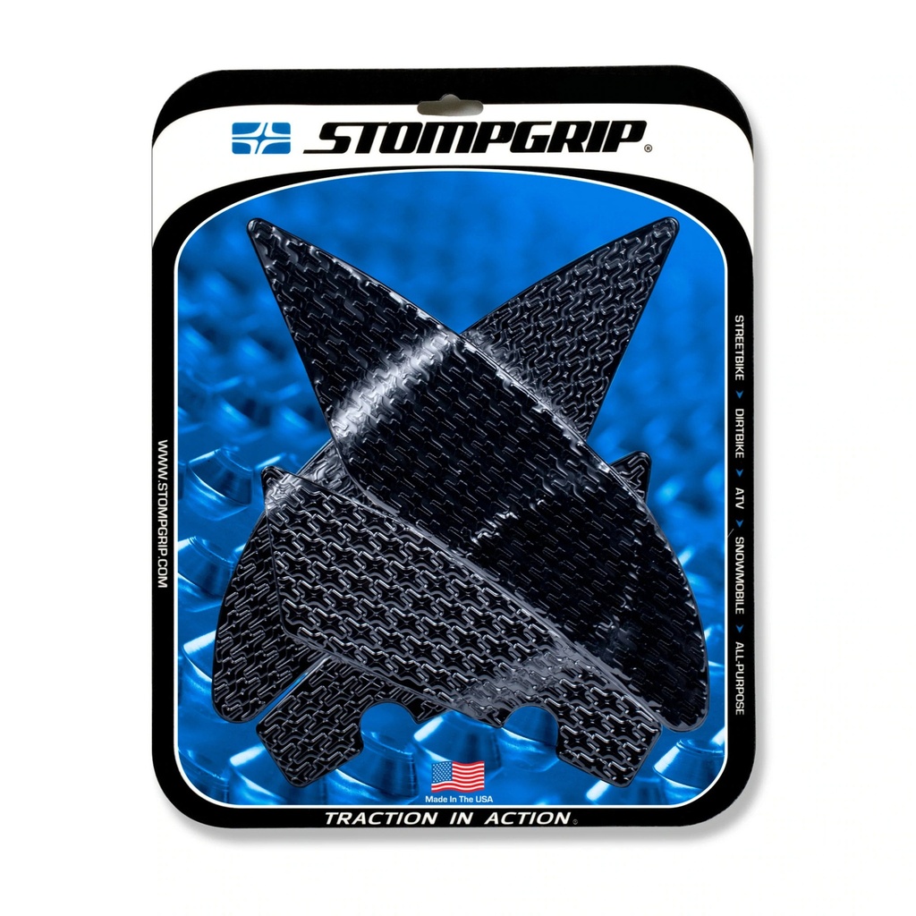 StompGrip Icon Streetbike Black Traction Kit
