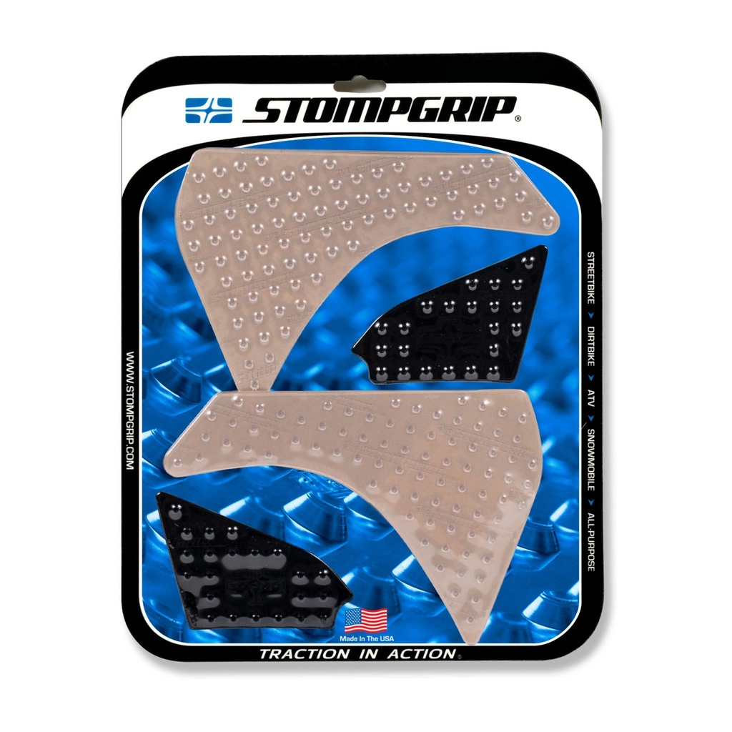 [STG55-10-0083H] StompGrip Volcano Streetbike Hybrid Traction Kit