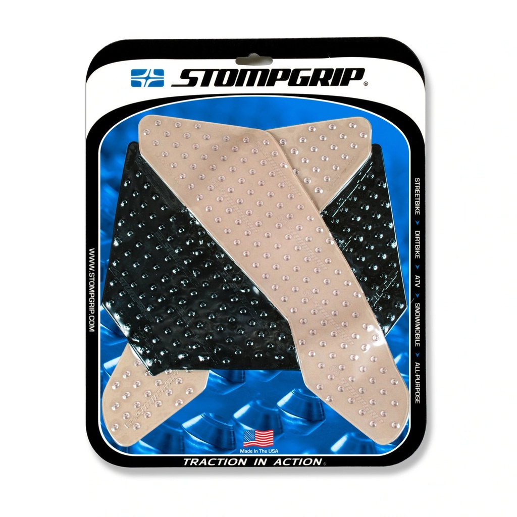 [STG55-10-0142H] StompGrip Volcano Streetbike Hybrid Traction Kit