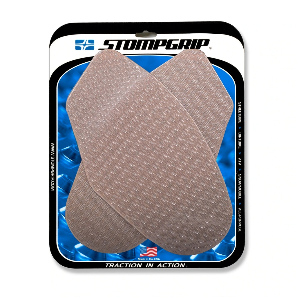 StompGrip Icon Streetbike Clear Traction Kit