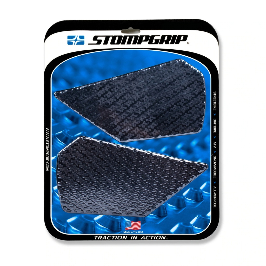 [STG55-14-0102B] StompGrip Icon Streetbike Black Traction Kit