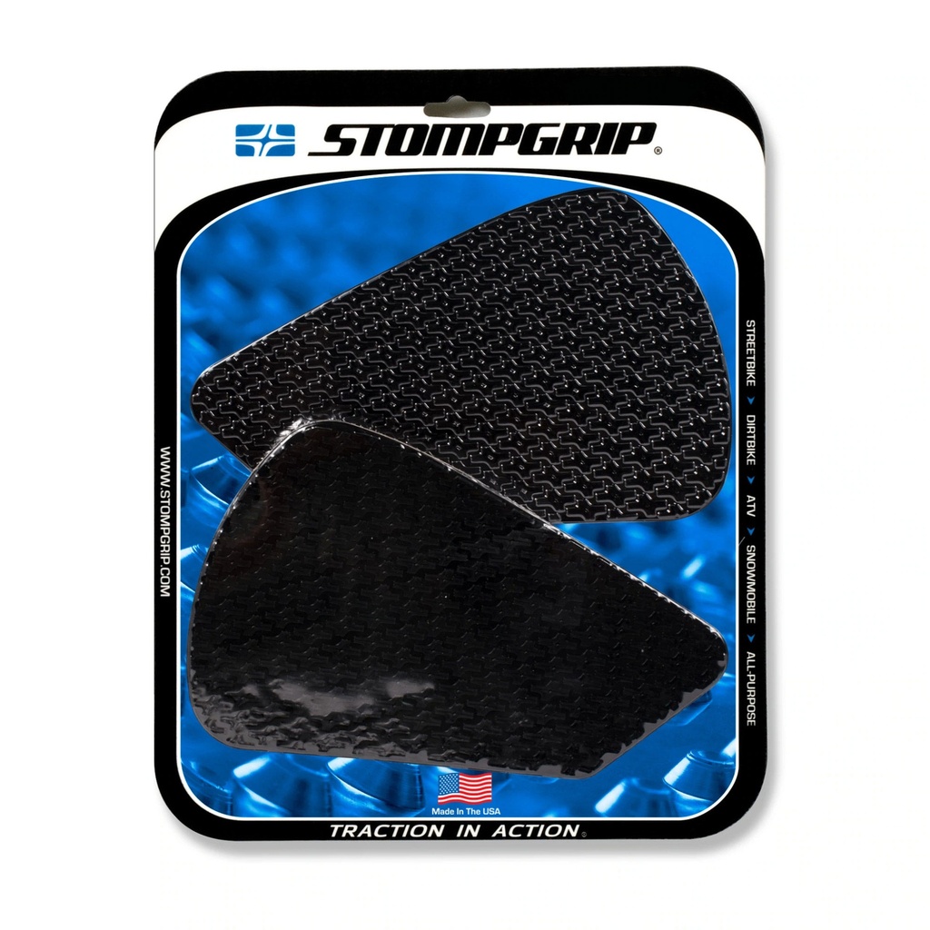 [STG55-14-0153B] StompGrip Icon Streetbike Black Traction Kit