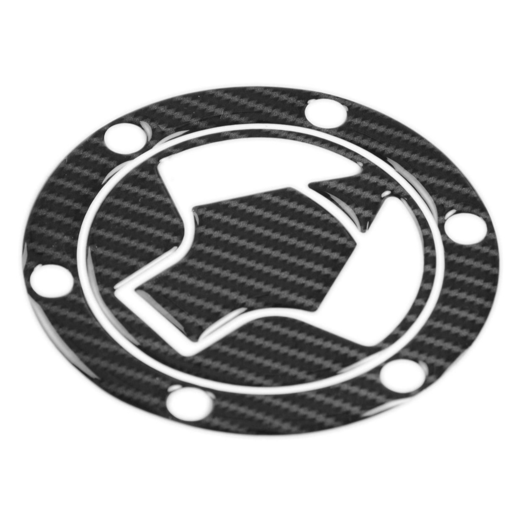 [RGPRD-FC2C] Red Dynamic Carbon Fibre Effect Motorcycle Fuel Cap Defender