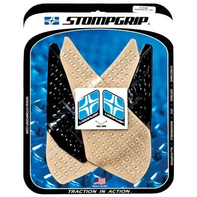 [STG55-10-0006] StompGrip Volcano Streetbike Clear Traction Kit
