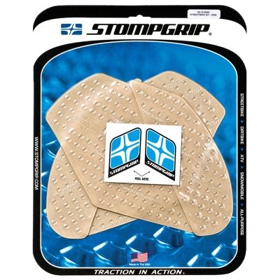 [STG55-10-0040] StompGrip Volcano Streetbike Clear Traction Kit
