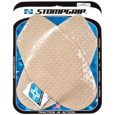 [STG55-10-0049] StompGrip Volcano Streetbike Clear Traction Kit