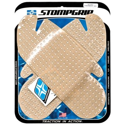 [STG55-10-0072] StompGrip Volcano Streetbike Clear Traction Kit