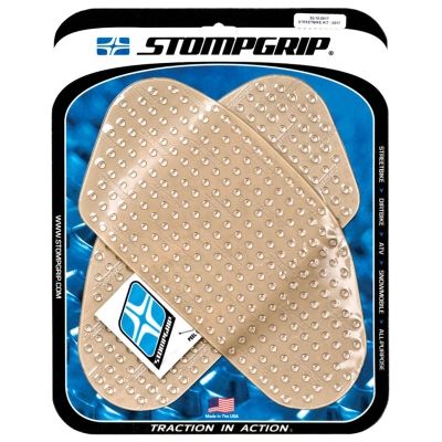[STG55-10-0017] StompGrip Volcano Streetbike Clear Traction Kit