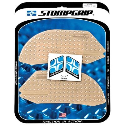 [STG55-10-0068] StompGrip Volcano Streetbike Clear Traction Kit