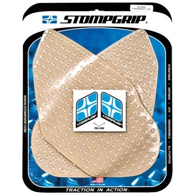 [STG55-10-0003] StompGrip Volcano Streetbike Clear Traction Kit