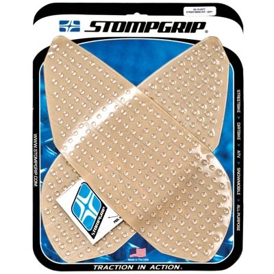 [STG55-10-0077] StompGrip Volcano Streetbike Clear Traction Kit