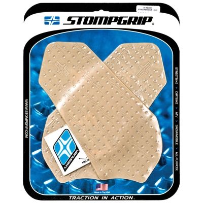 [STG55-10-0057] StompGrip Volcano Streetbike Clear Traction Kit