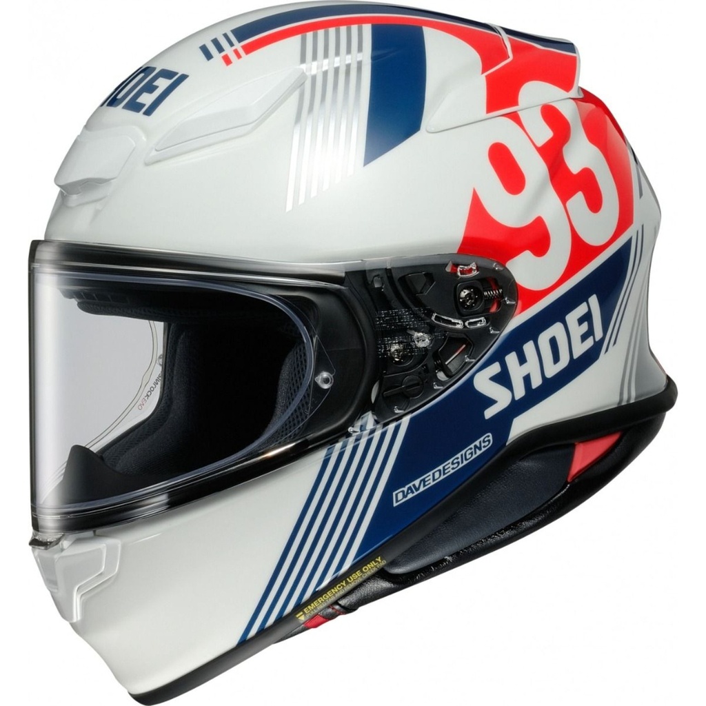 [2016048-3447518] Shoei NXR 2 Graphic Motorcycle Helmet (M (57-58cm), Ideograph TC6)