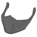 Simpson Darksome Helmet Chin Bar