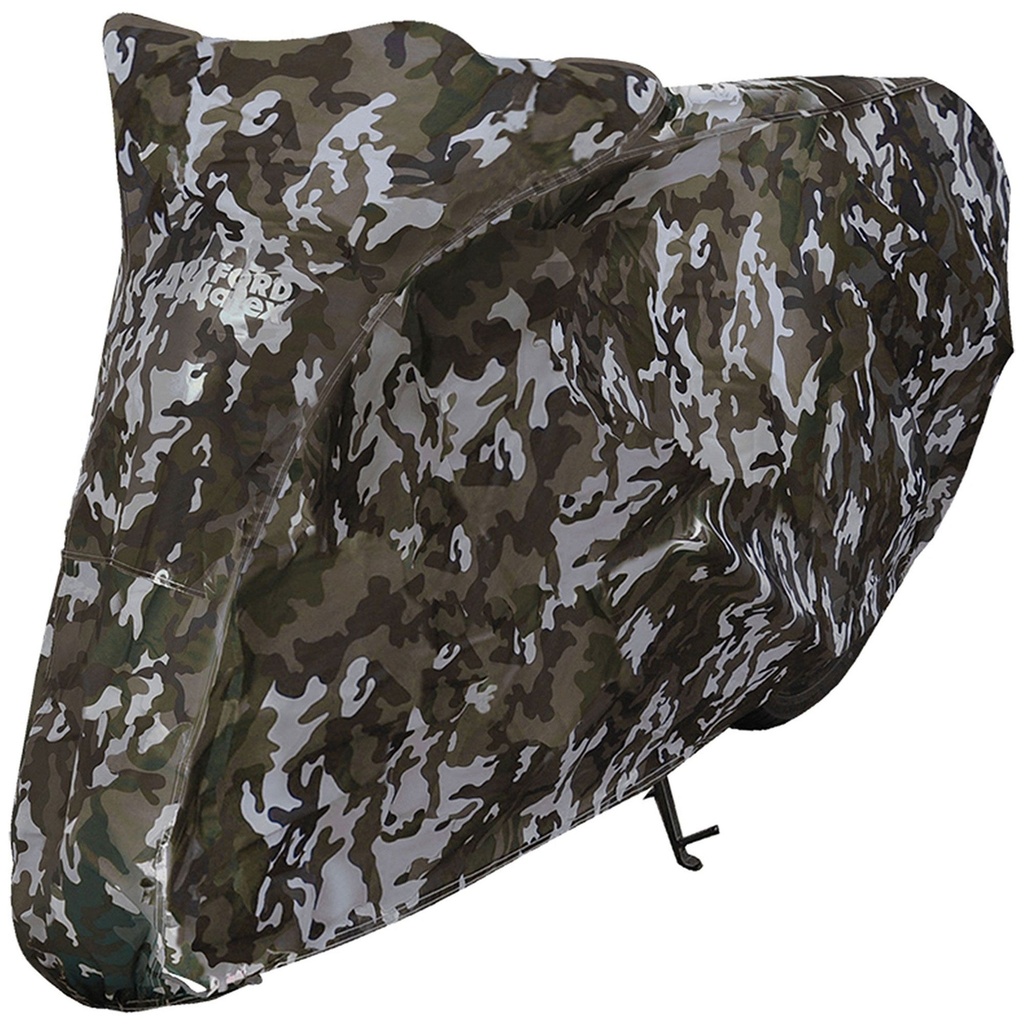 Oxford Aquatex Camo Waterproof Outdoor Motorcycle Cover