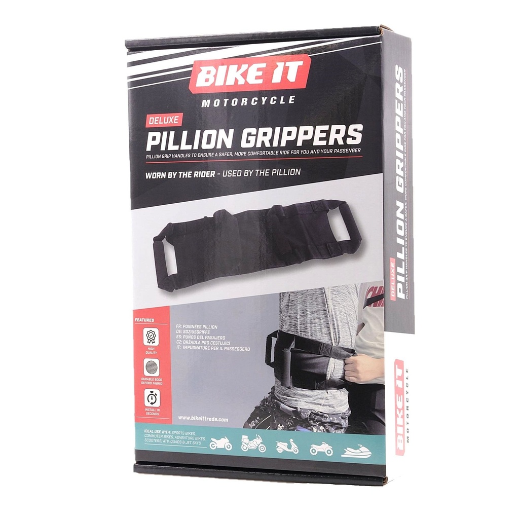 [BIKLUGPLN] Bike-It Deluxe Pillion Grippers