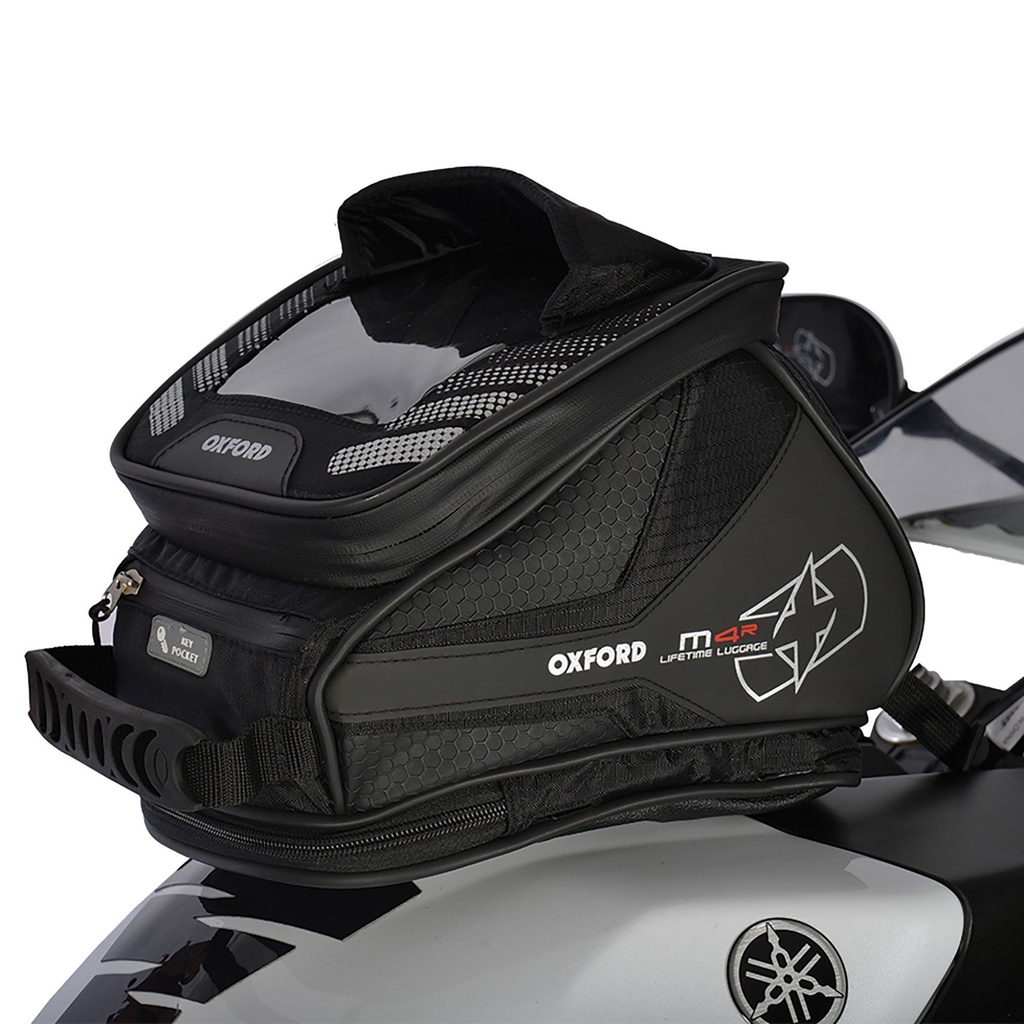 [1293584-1532247] Oxford M4R Tank 'N' Tailer Tankbag and Tailpack (Black)