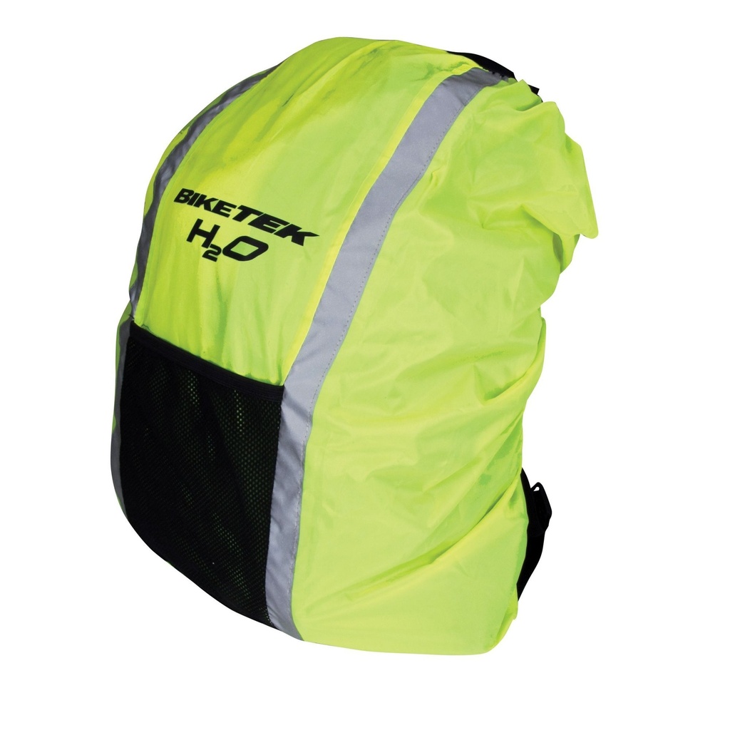 [BIKLUGRS11] BikeTek Waterproof and Reflective Rucksack Cover
