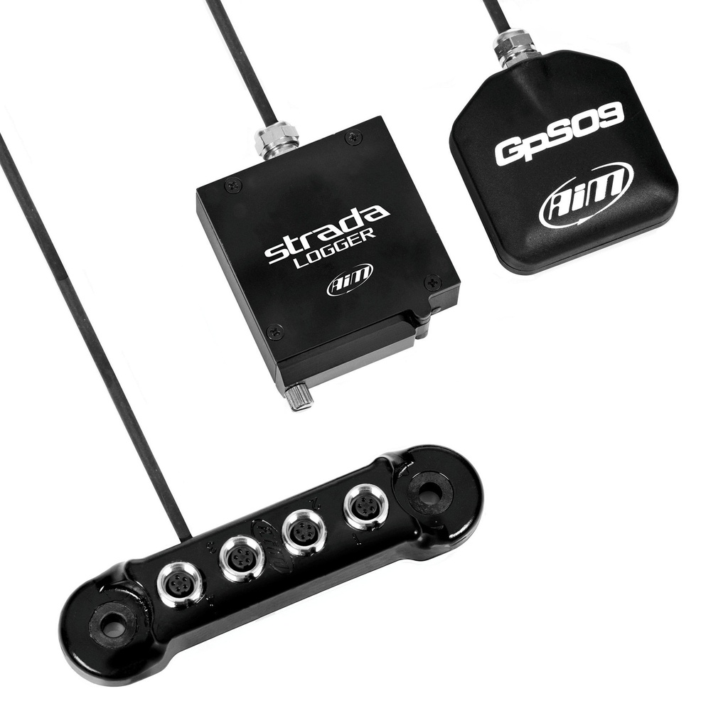 [2005856-2085670] AIM Strada Track Logger Kit With Data Hub And GPS (0.5m Cable)