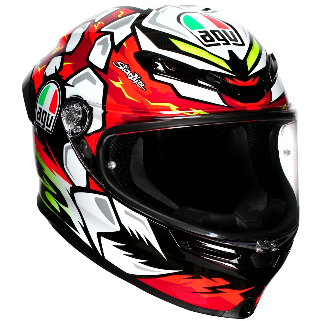 [5002415-3893333] AGV K6-S Bezzecchi 2024 Replica Motorcycle Helmet (M (57-58cm))