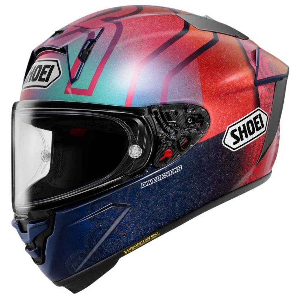 Shoei X-SPR Pro Marquez Holi TC-1 Motorcycle Helmet