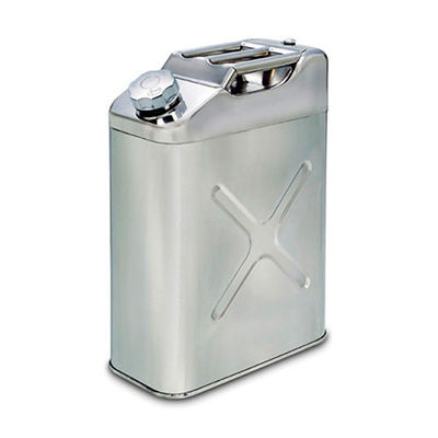 Demon Tweeks Stainless Steel Screw Cap Jerry Cans
