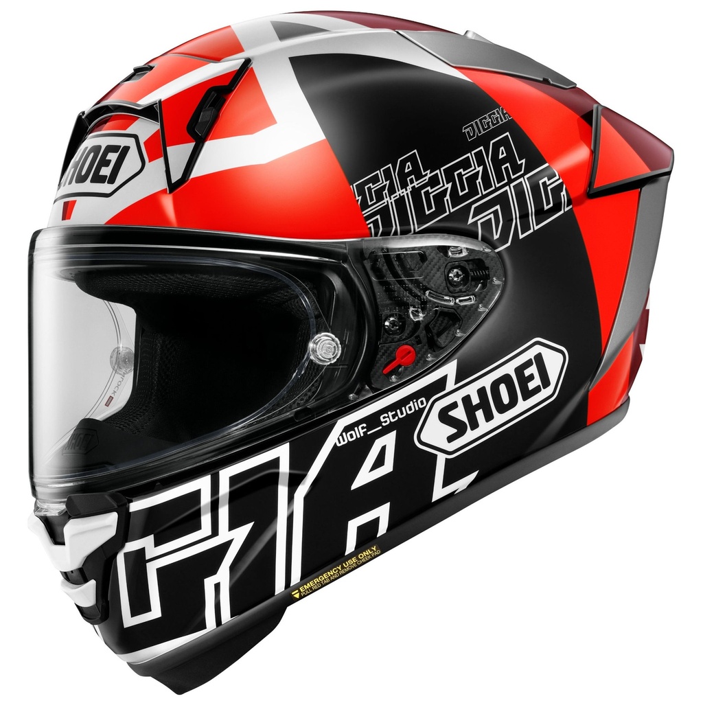 [5002167-3875756] Shoei X-SPR Pro Diggia2 TC-1 Motorcycle Helmet (M (57-58cm))