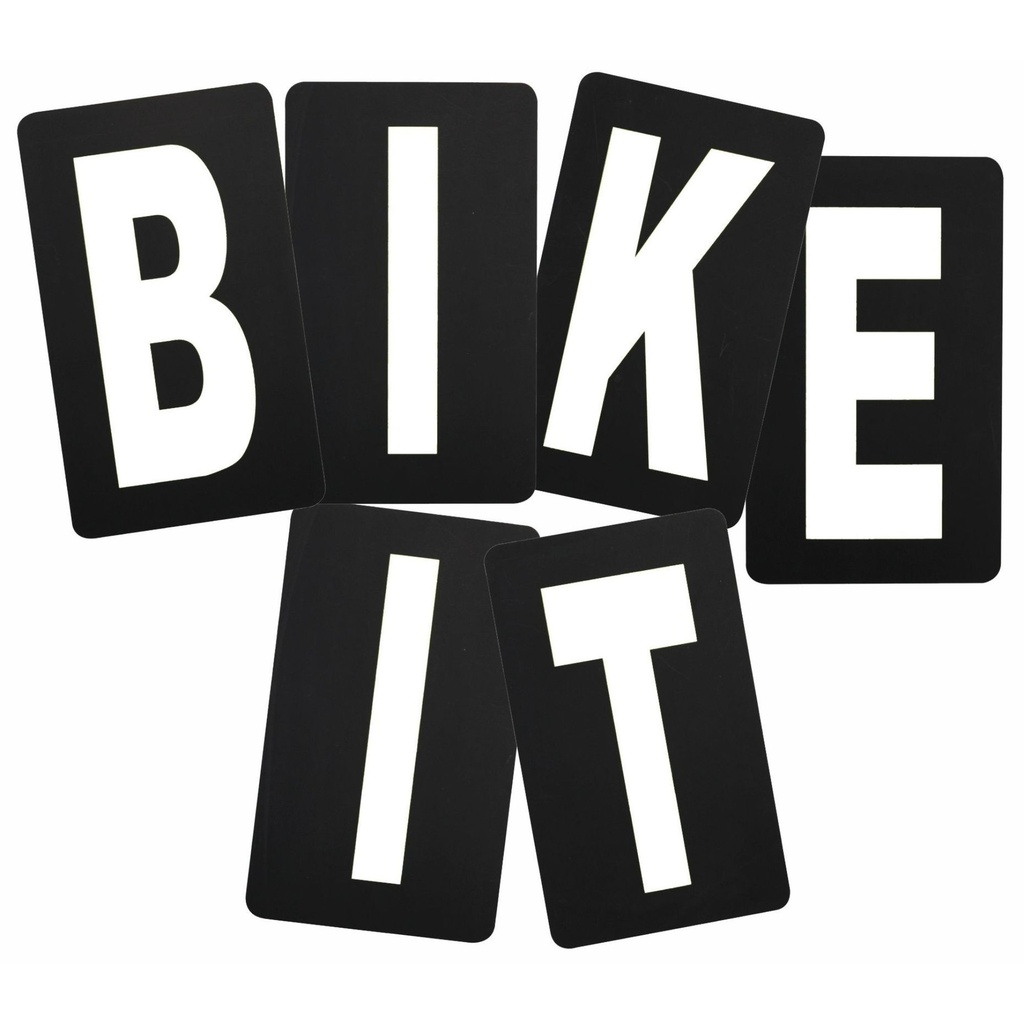 Bike-It Spare Pitboard Letters