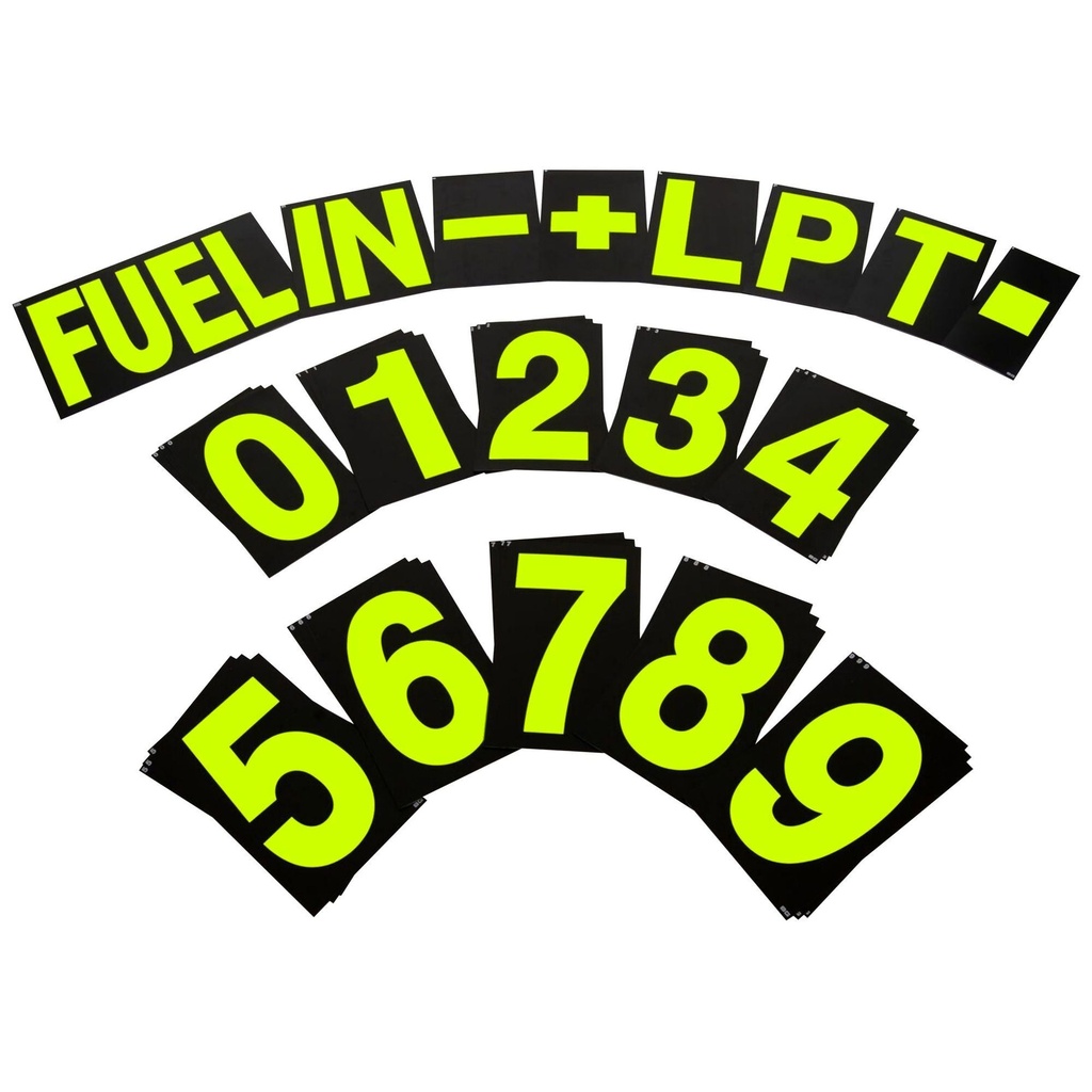 Bike-It Letter Kit for Pit Board - 26PCS