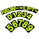 Bike-It Letter Kit for Pit Board - 26PCS