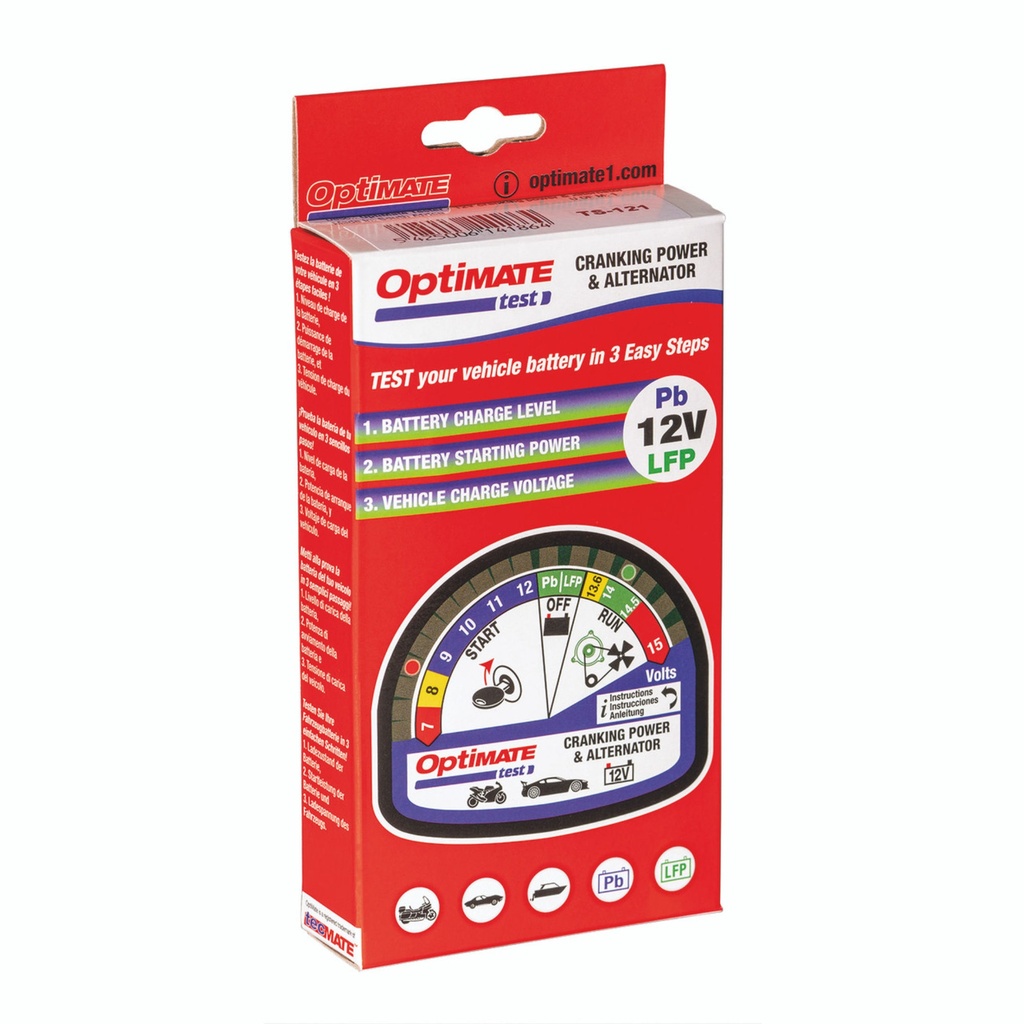 [MTXTS120] Optimate TS120 Battery / Alternator Tester