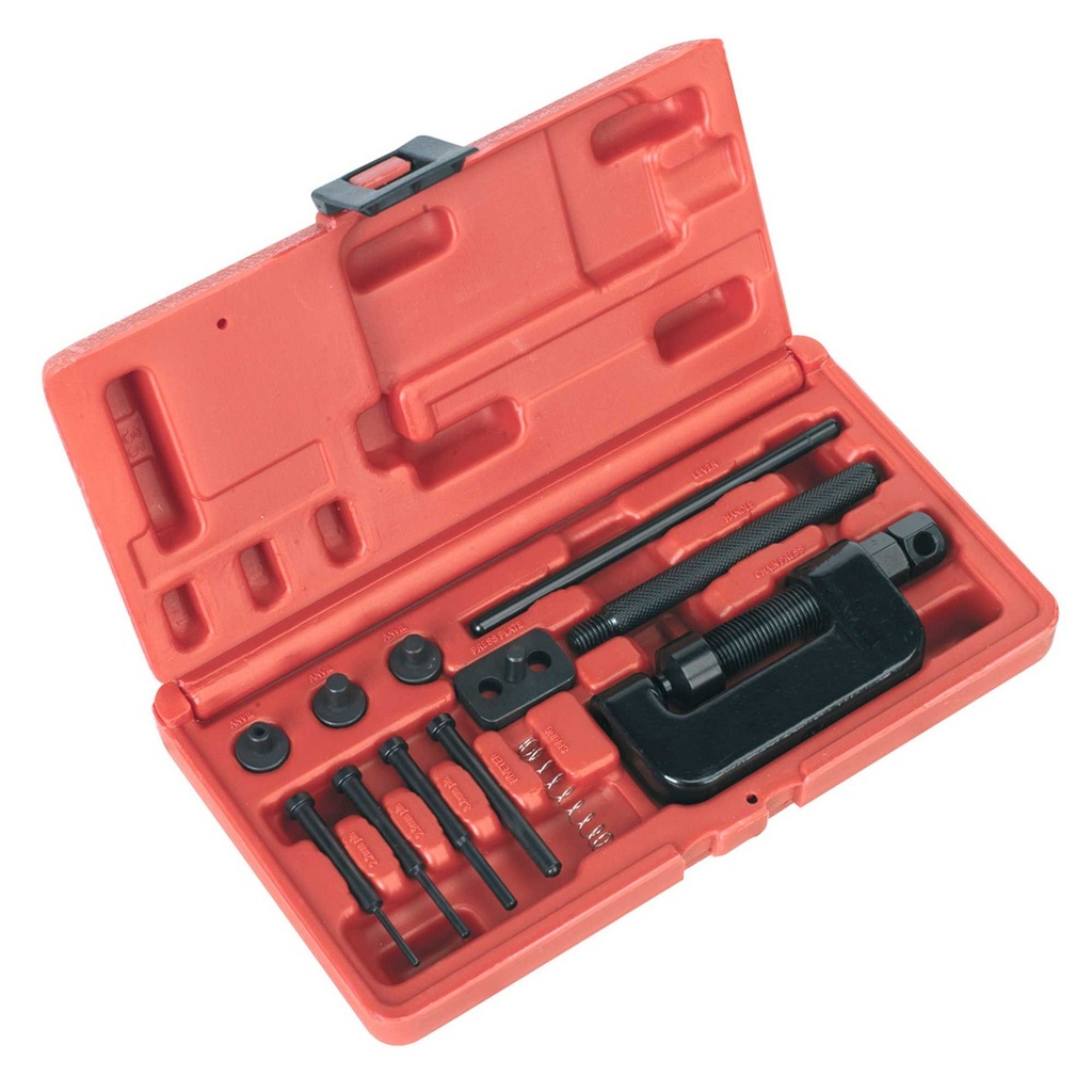 Sealey Motorcycle Chain Breaker & Riveter Tool Kit - VS779