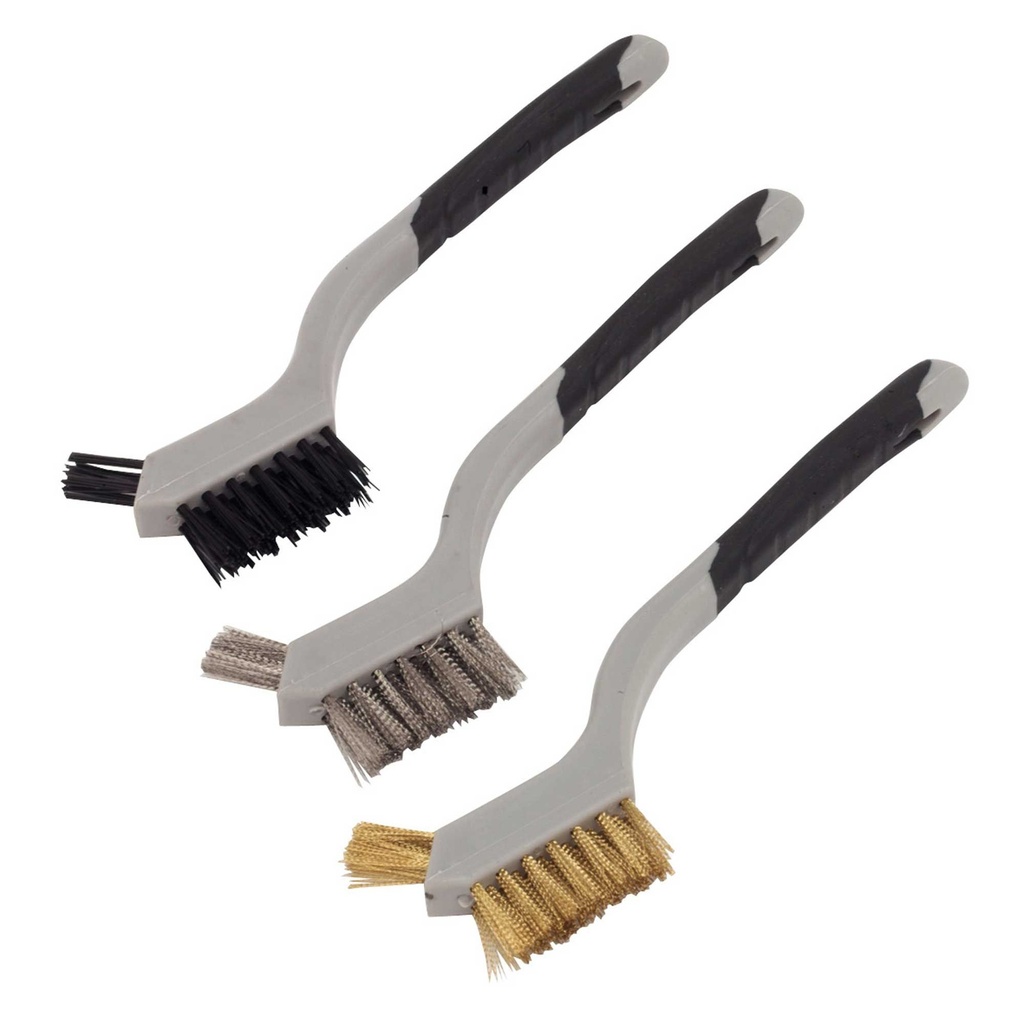 Sealey Wire Brush Set 3pc Miniature - WB100