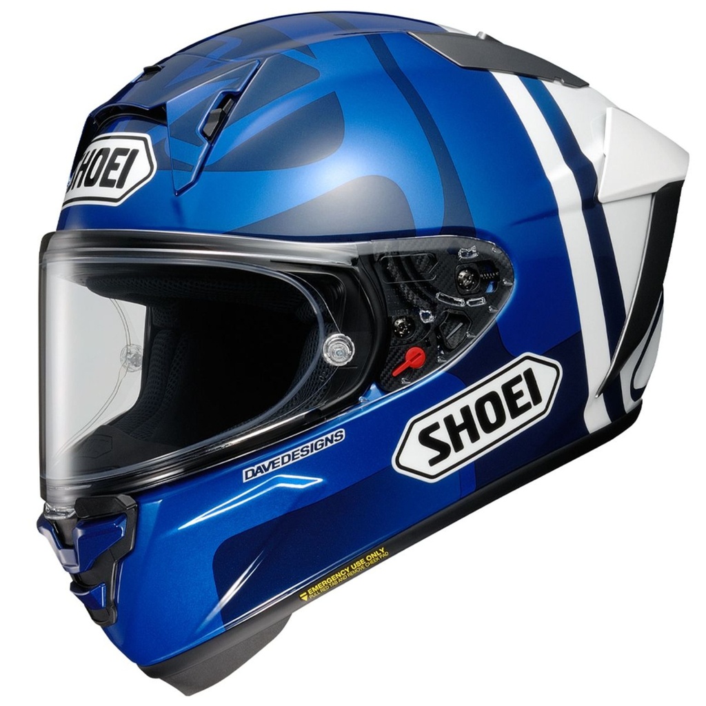 [5002165-3875616] Shoei X-SPR Pro A.Marquez73 V2 TC-2 Motorcycle Helmet (M (57-58cm))