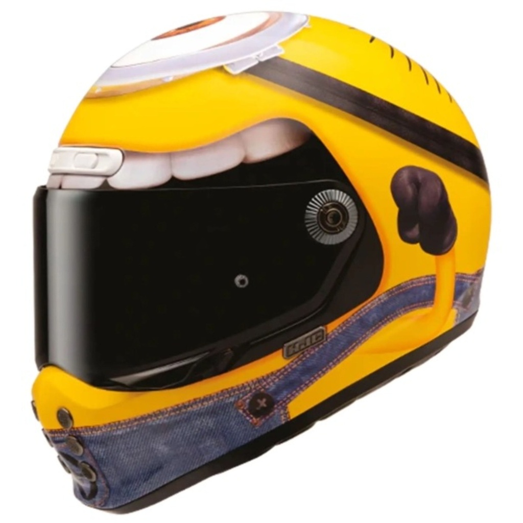[5002128-3875469] HJC V10 Stuart Minions MC3 Motorcycle Helmet (M (57-58cm))