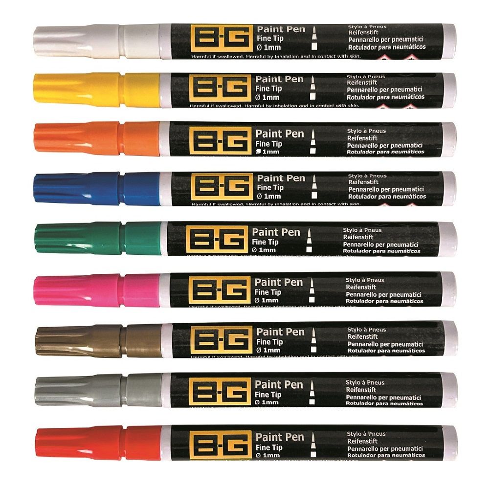 B-G Racing Fine Tip Tyre Paint Marker Pen