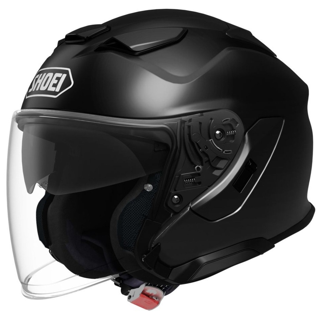 [5002067-3873627] Shoei J-Cruise 3 Plain Motorcycle Helmet (M (57-58cm), Black)